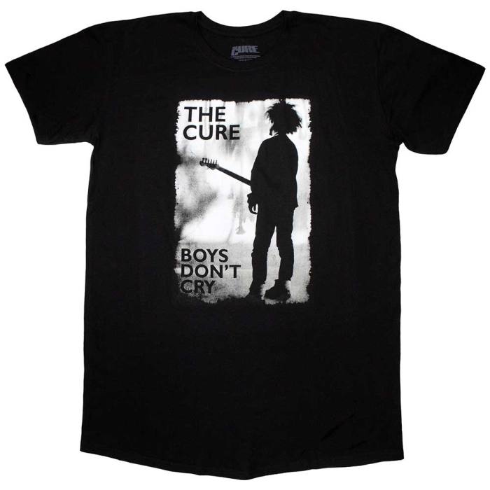 The Cure Ladies T-Shirt Dress: Boys Don't Cry Black & White 202640