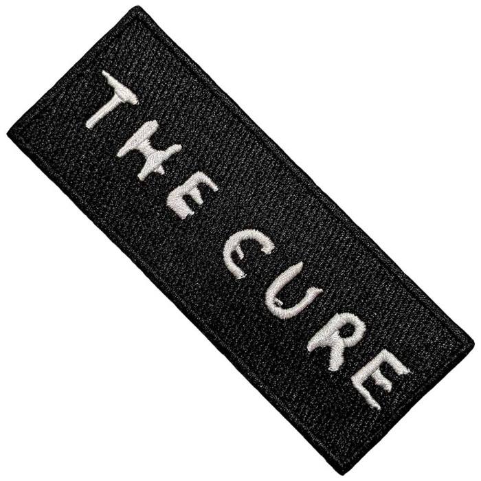 The Cure Woven Patch: Text Logo 202654