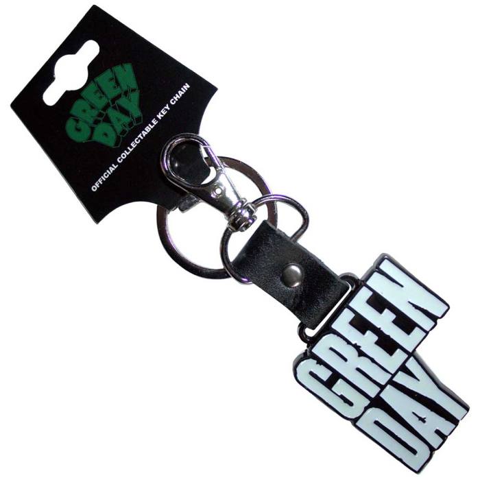 Green Day Keychain: Stacked Logo (Glow-in-the-Dark) 203175