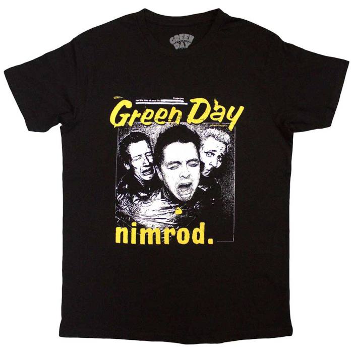 Green Day Unisex T-Shirt: Yellow Pick - Nimrod 203250