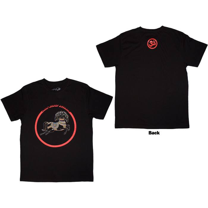 George Harrison unisex T-shirt Dark Horse Logo (Back Print) 203339