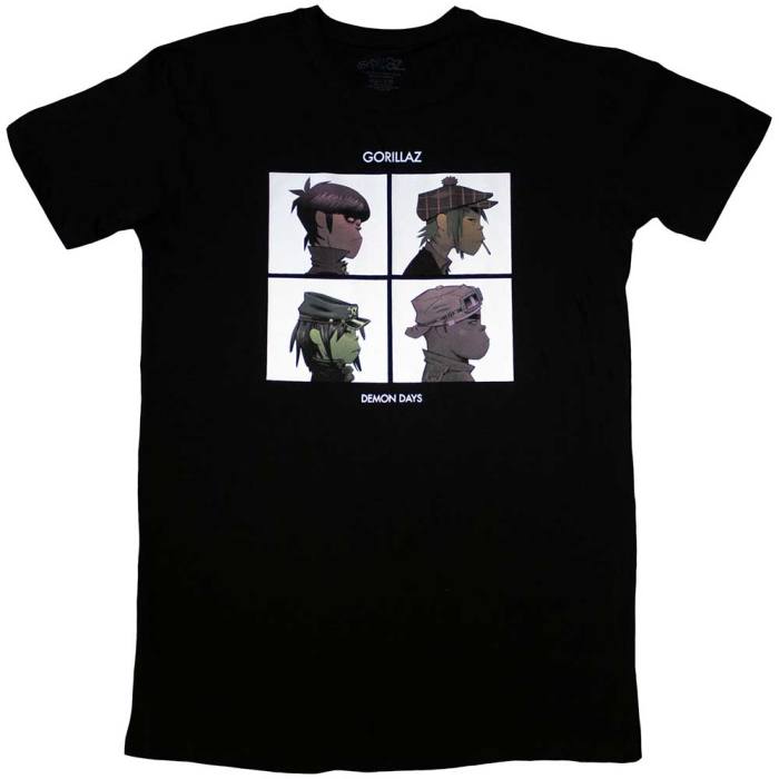Gorillaz ženska T-Shirt obleka: Demon Days (črna) 203520