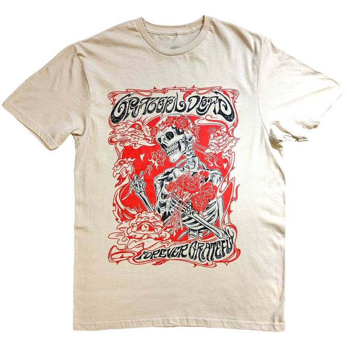 Grateful Dead Unisex T-Shirt: Forever Red Frame 203643