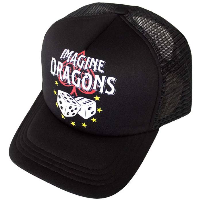 Imagine Dragons Unisex Mesh Back Cap: Dice (Black) 203793