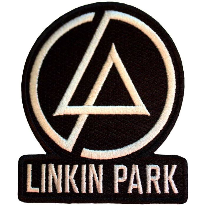 Linkin Park našitek Concentric Text Logo (Black) 204338