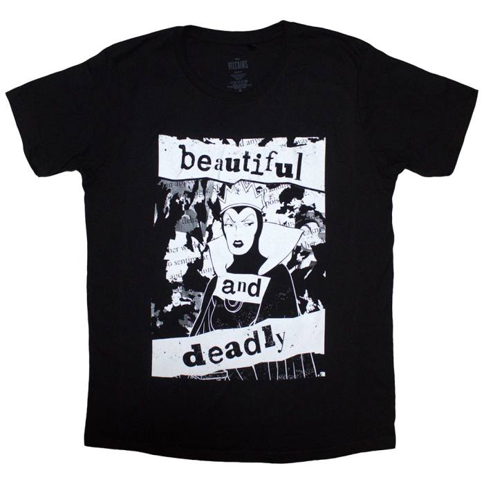 Disney Unisex T-Shirt Maleficent Beautiful & Deadly 204421