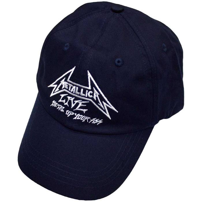 Metallica Unisex Kapa s Ščitnikom Live 204547