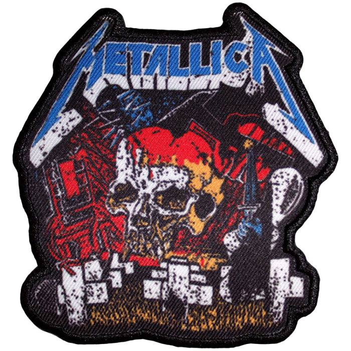 Metallica Standard Patch: Master Of Puppets Skull 204574