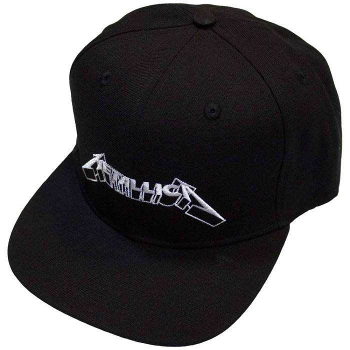 Metallica Unisex Snapback Cap: 3D Logo 204583