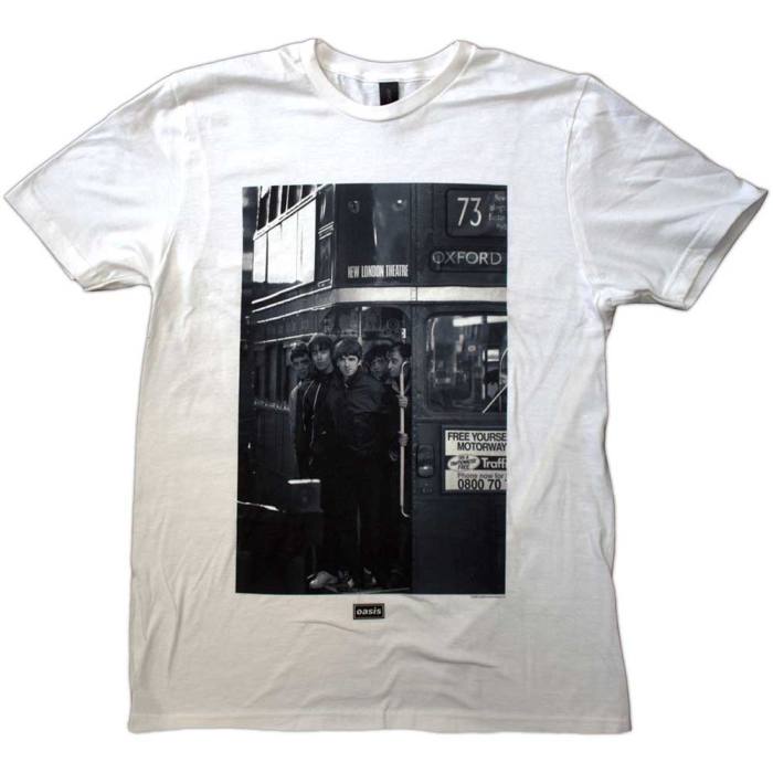 Oasis T-Shirt: London Bus Photo 204979