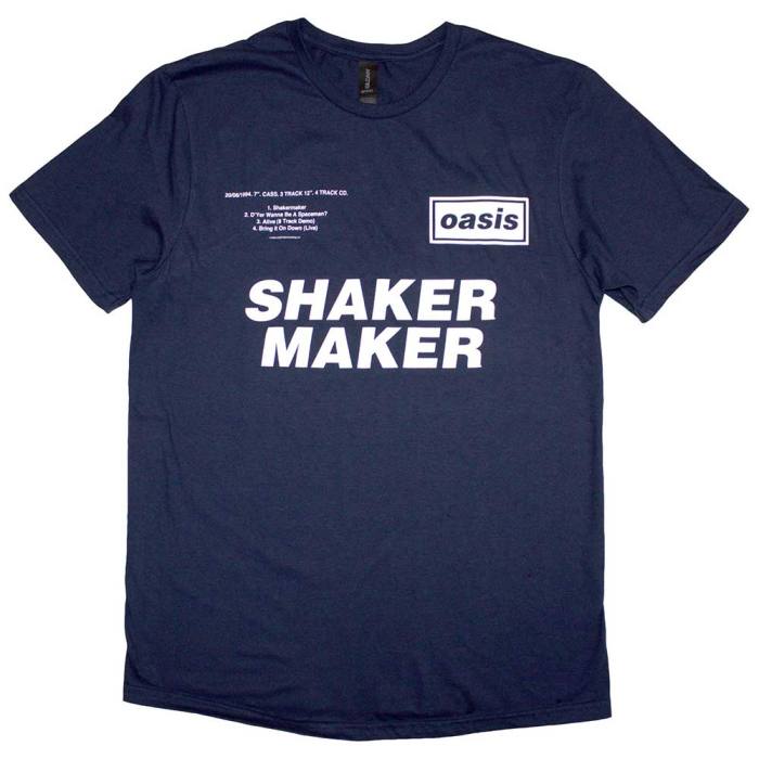 Oasis Shakermaker Tracklisting T-Shirt 205015