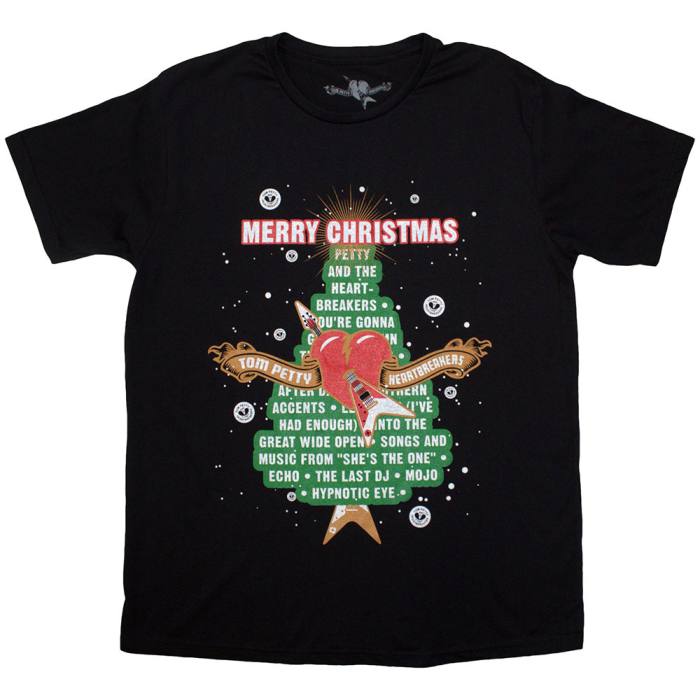 Tom Petty & The Heartbreakers unisex T-Shirt Merry Christmas 205192