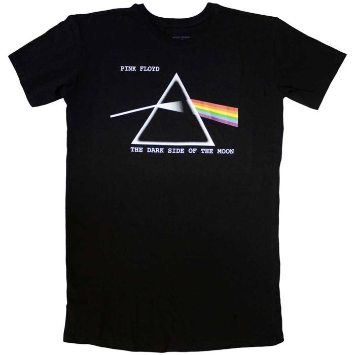 Pink Floyd ženski T-Shirt Dress: Dark Side Of The Moon Courier (črna) 205198