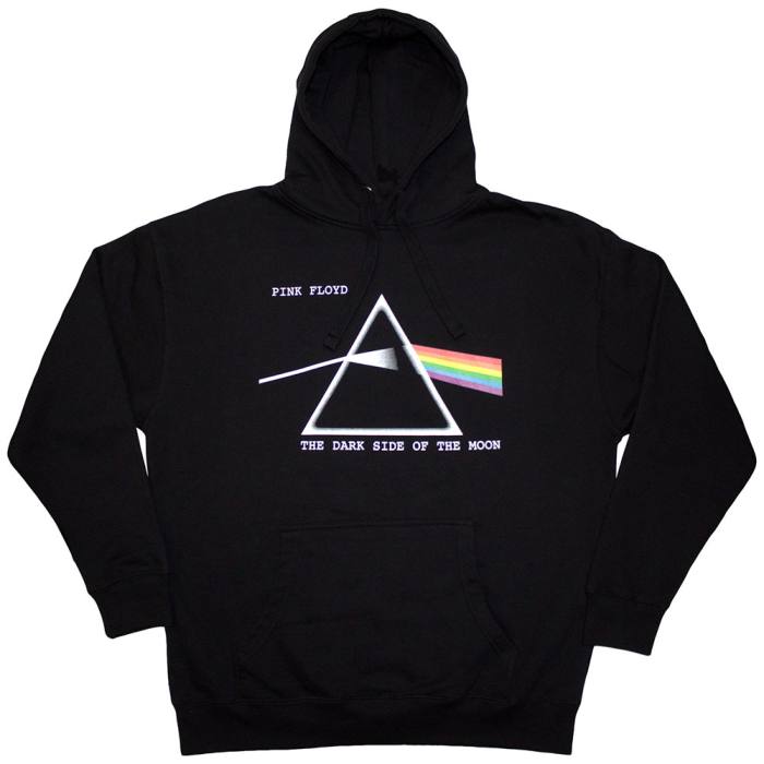 Pink Floyd unisex Hoodie: Dark Side of the Moon Courier (črna) 205205