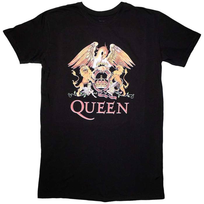 Queen Ladies T-Shirt Dress: Classic Crest 205430