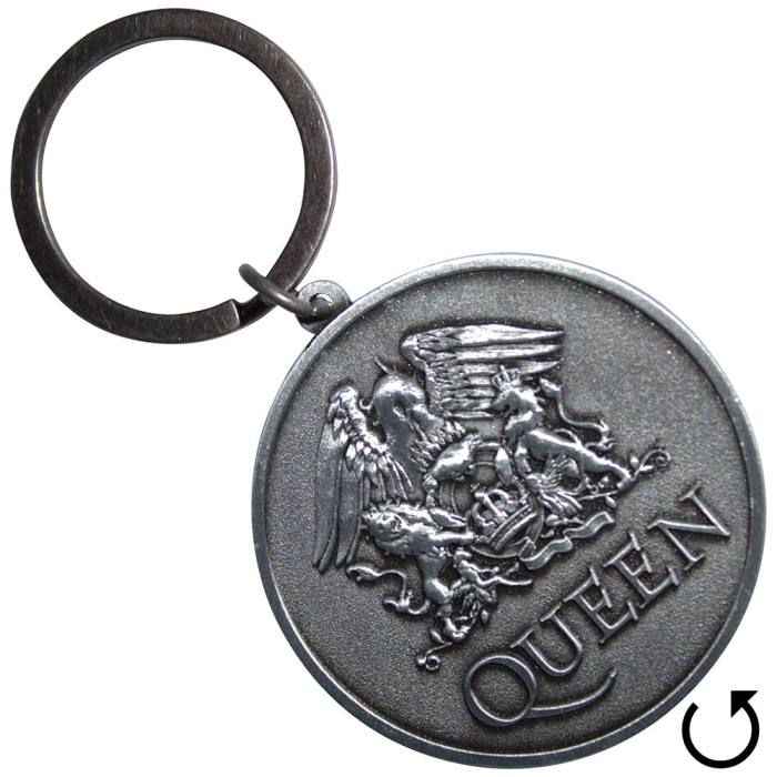 Queen Keychain Silver Crest 205437