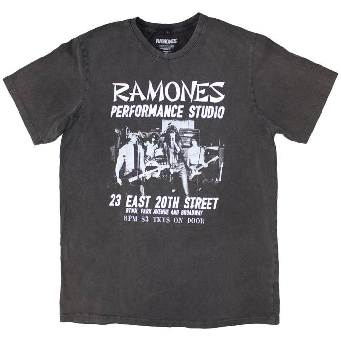 Ramones Stone Wash T-Shirt: East Village 205491