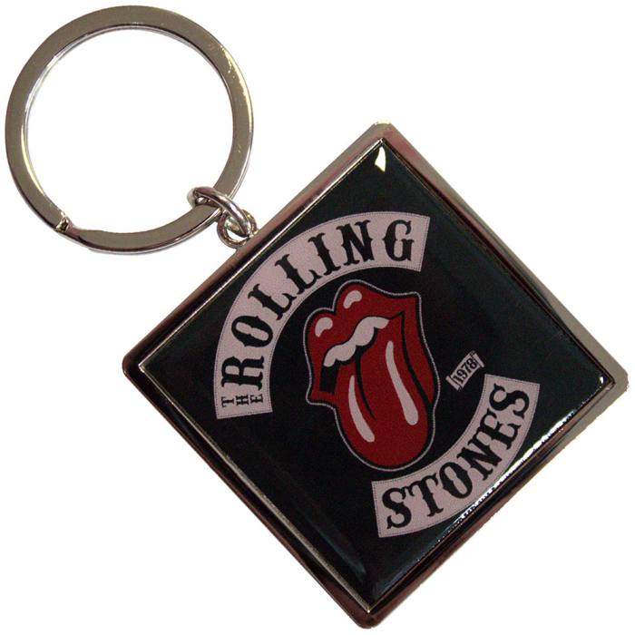 The Rolling Stones Keychain: Tour '78 Bordered 205591