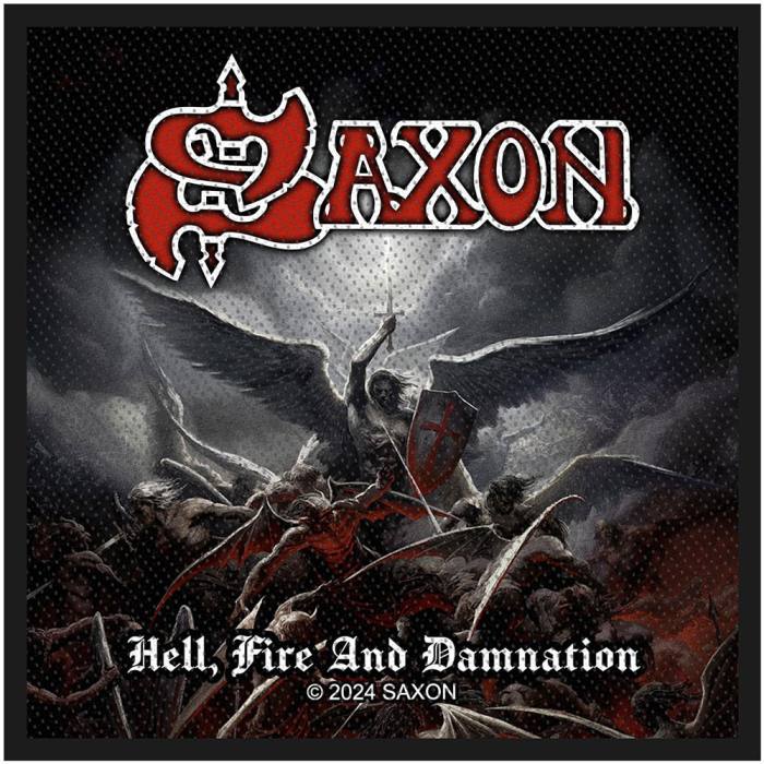 Saxon tkan našitek: Hell, Fire And Damnation 206004
