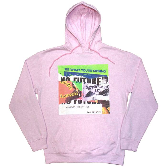 The Sex Pistols Unisex Pullover Hoodie: Collage 206013