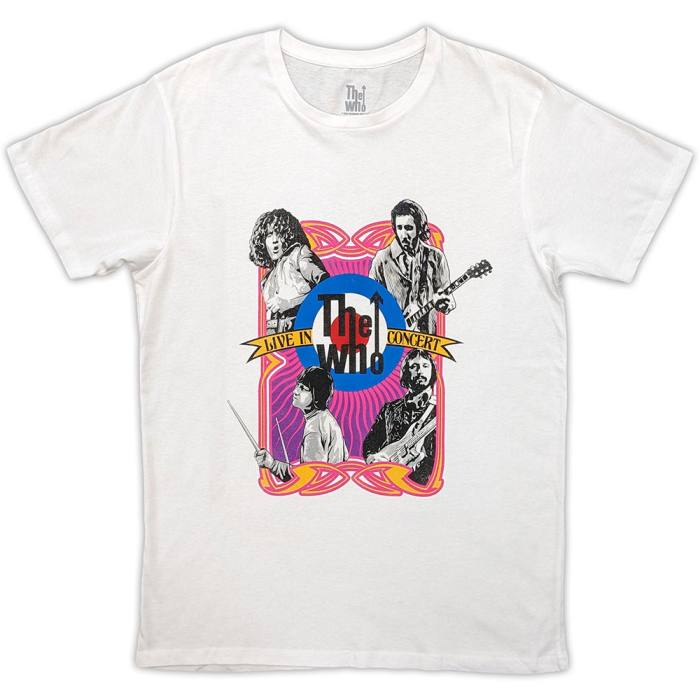 The Who Unisex T-Shirt: In Concert Target Logo 206489