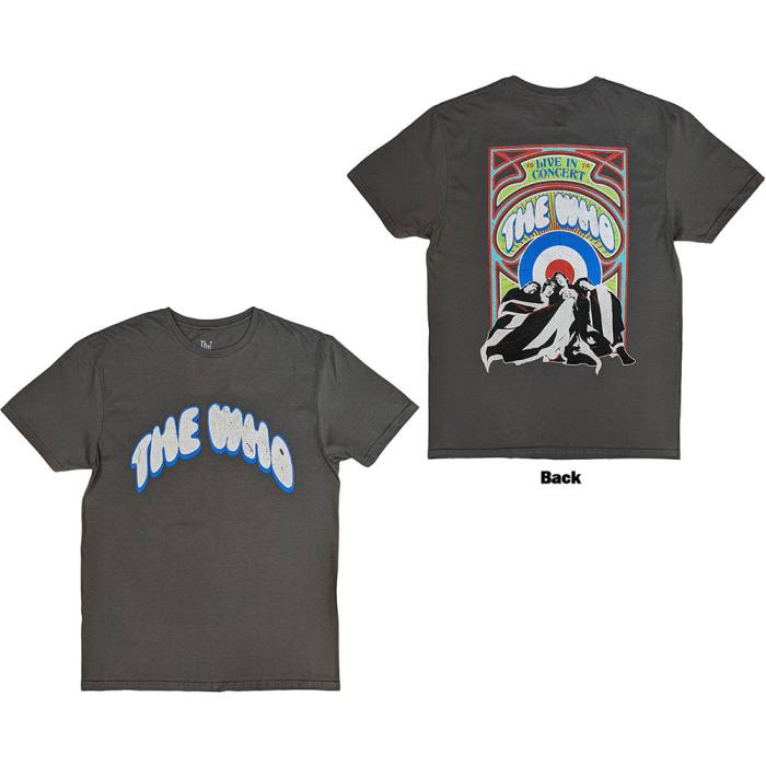The Who Unisex T-Shirt: Flag Cartoon 206495