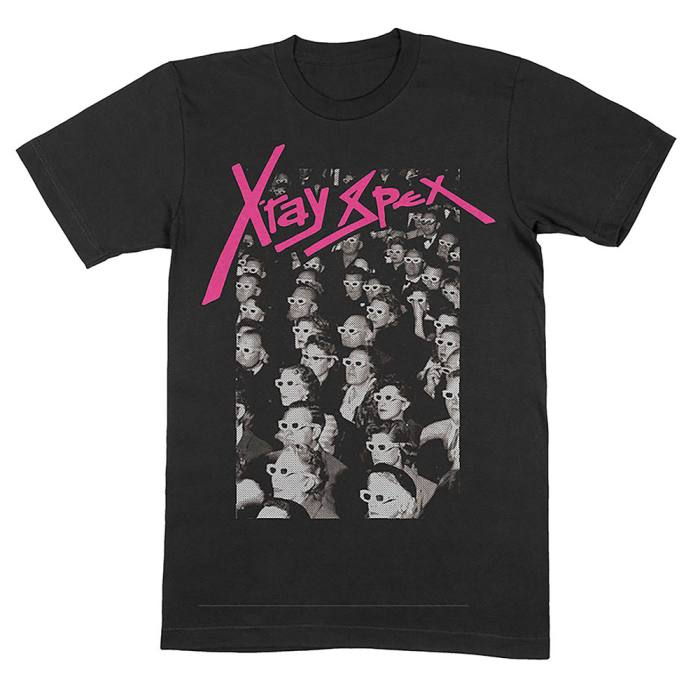 X-Ray Spex Unisex T-Shirt: 3D Cinema (Črna) 206545