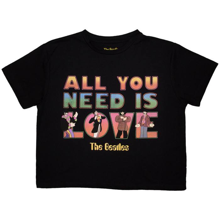 The Beatles Ženska Crop Top: Yellow Submarine AYNIL Stacked 206582