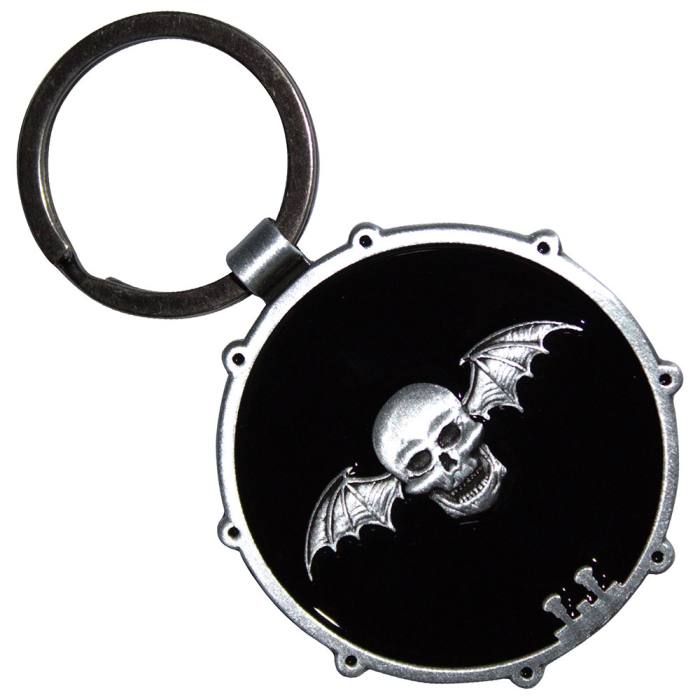 Avenged Sevenfold keychain Deathbat Drum Double-Sided 207609