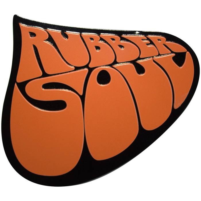 The Beatles magnet za hladilnik: Rubber Soul Logo 207626