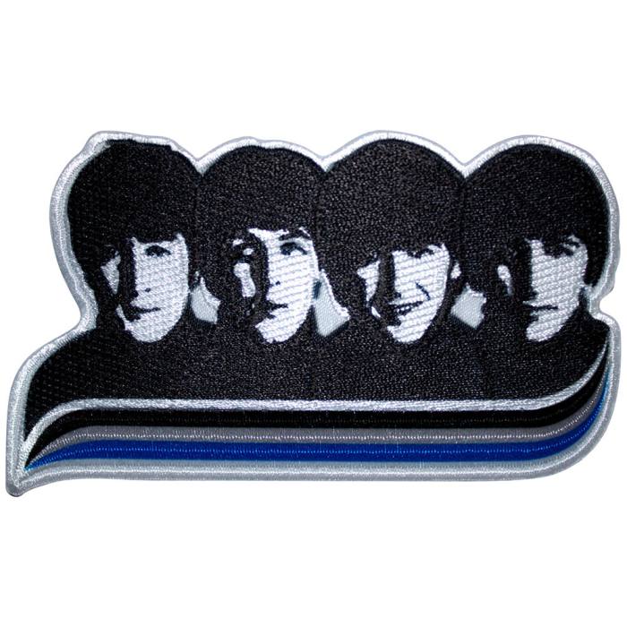 The Beatles tkan našitek Heads & Stripes 207628