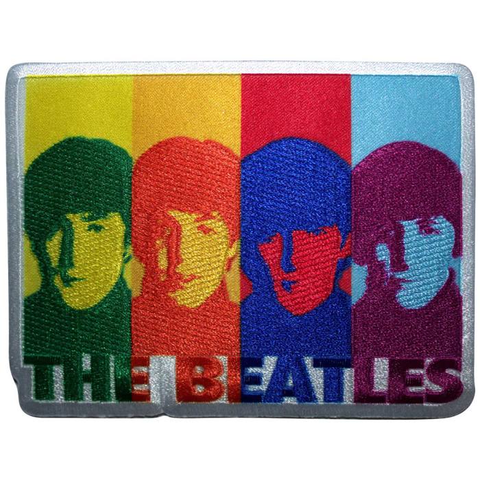 The Beatles tkan našitek Colour Head Shots 207629