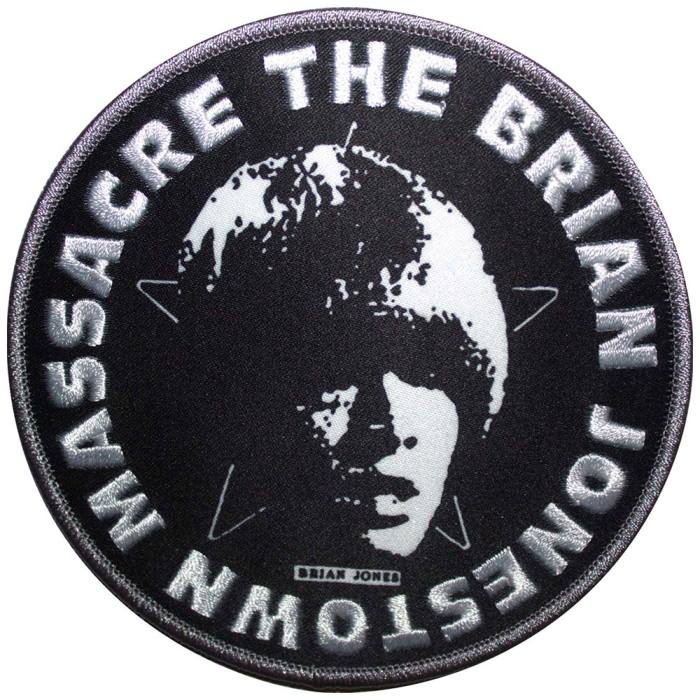 The Brian Jonestown Massacre Standard Patch: Circle Face Black 207633