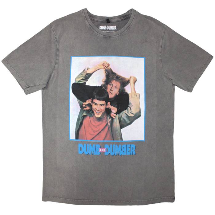 Dumb & Dumber Movie Poster Stone Wash T-Shirt 207790