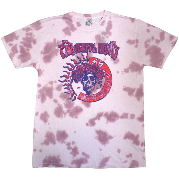 Grateful Dead T-Shirt 60 Years So Far (Pink) 207852