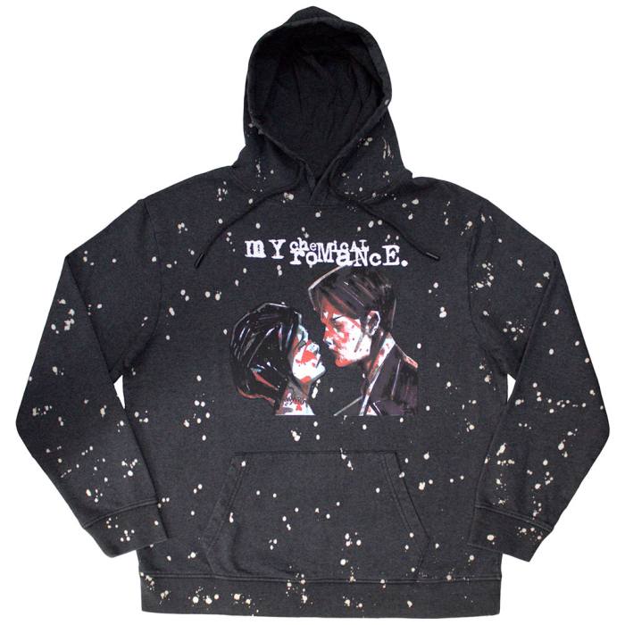 My Chemical Romance Dip Dye Pullover Hoodie Three Cheers (Black) 207876