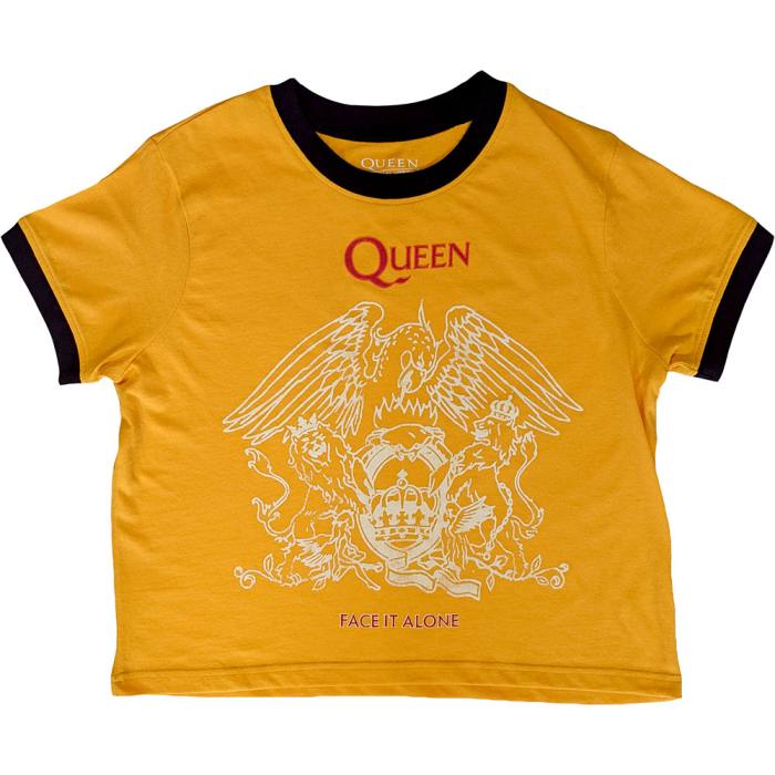 Queen Crop Top Face It Alone Crest 207924