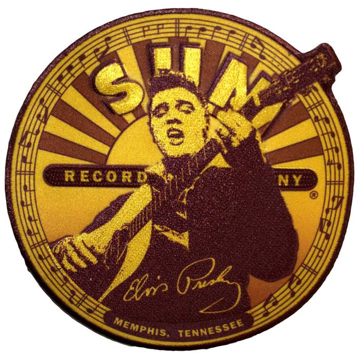 Elvis Presley Standard Patch: Elvis Label 207693