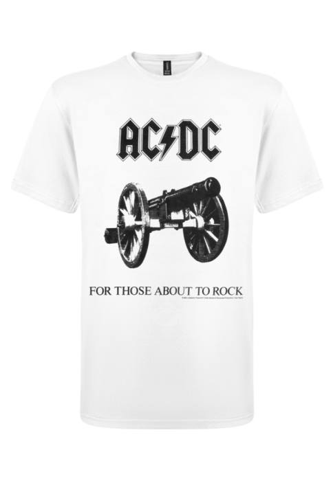 FOR THOSE ABOUT TO ROCK (WHITE) T-shirt AC/DC 212597