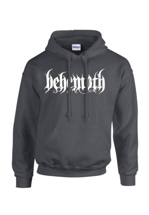 WHITE LOGO Hoodie Behemoth 212629