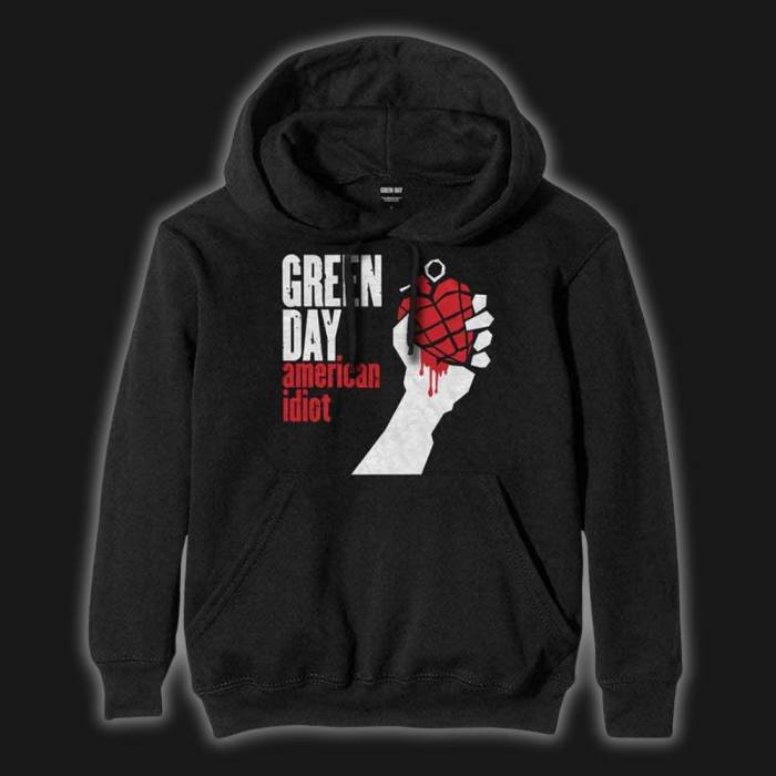Green Day American Idiot Hoodie Velikost XL 212534
