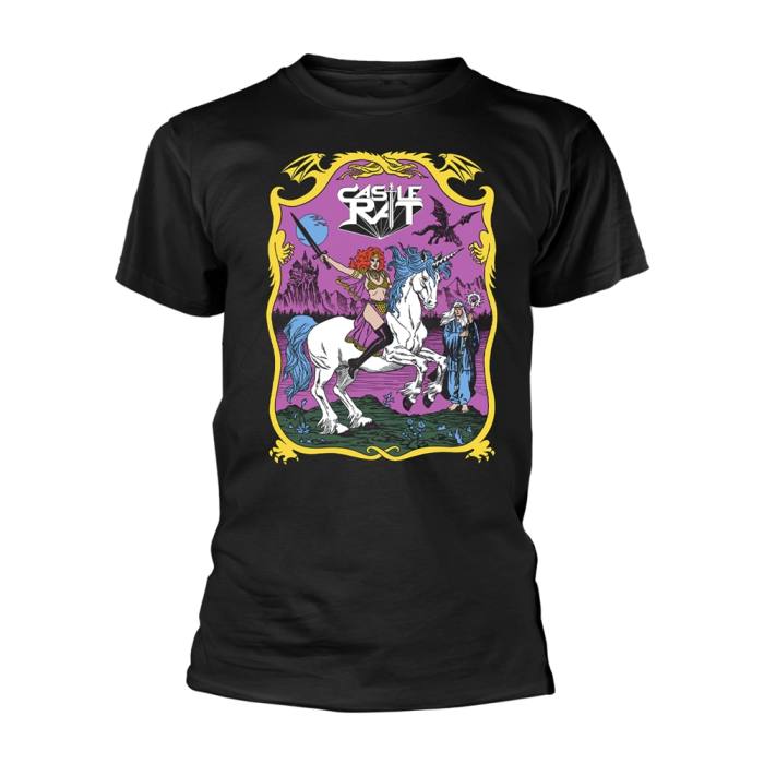 Unicorn Rider T-shirt CASTLE RAT 213076