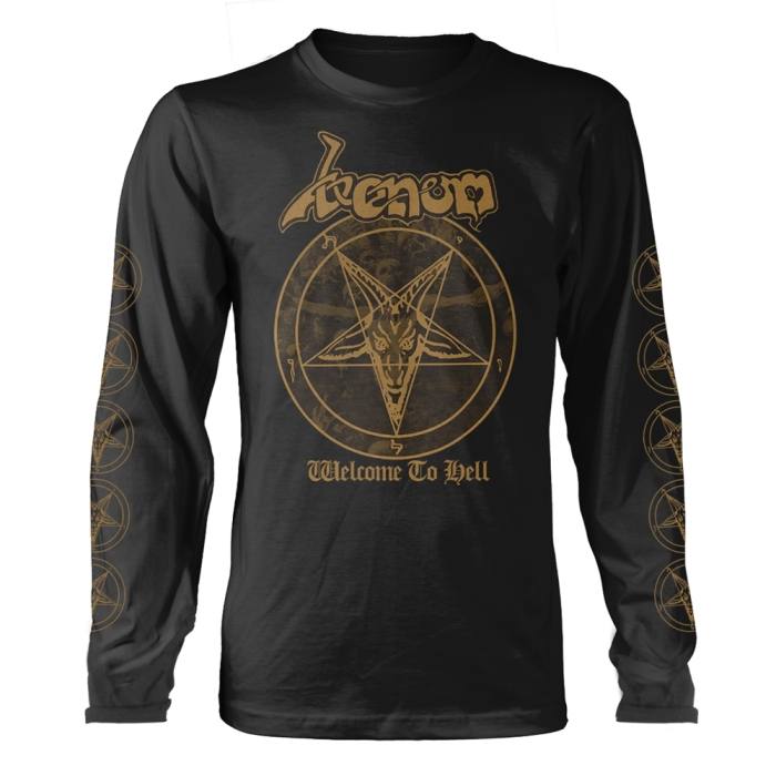 Welcome to Hell (Gold) T-shirt z dolgimi rokavi 213099