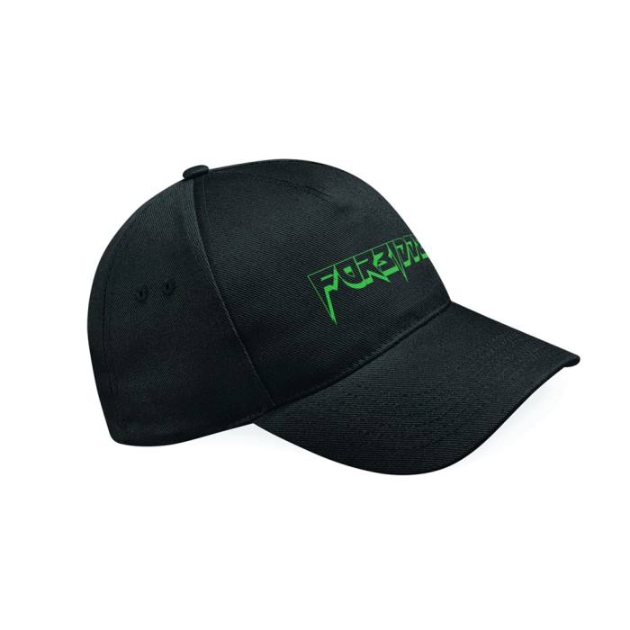 Forbidden LOGO (GREEN) kapa s ščitnikom 216146