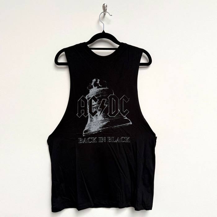 AC/DC Unisex Telovnik T-Shirt: Back In Black Bell 219755