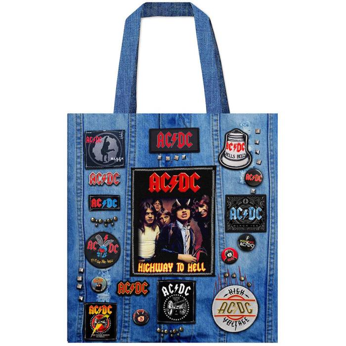 AC/DC Tote Bag: Highway To Hell (Multicolour) (Battle) 219901
