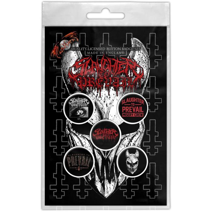 Slaughter To Prevail Button Badge Pack: Logo značke 219919