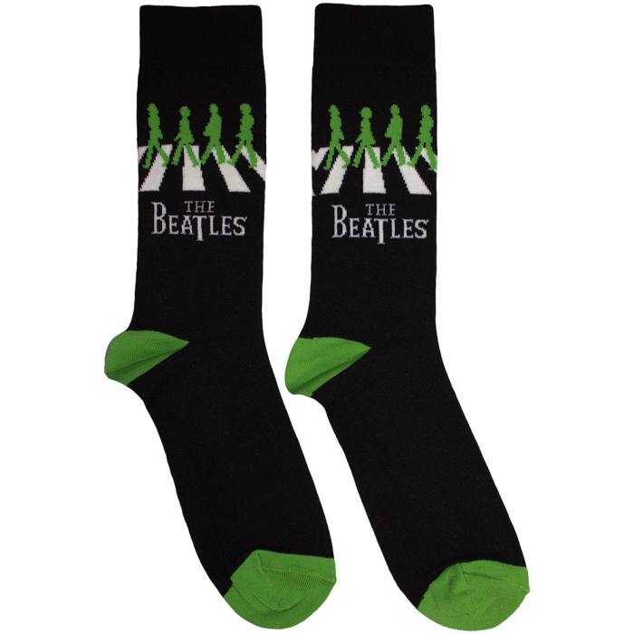 The Beatles Unisex Ankle Socks: Abbey Road Crossing (Black) 220007