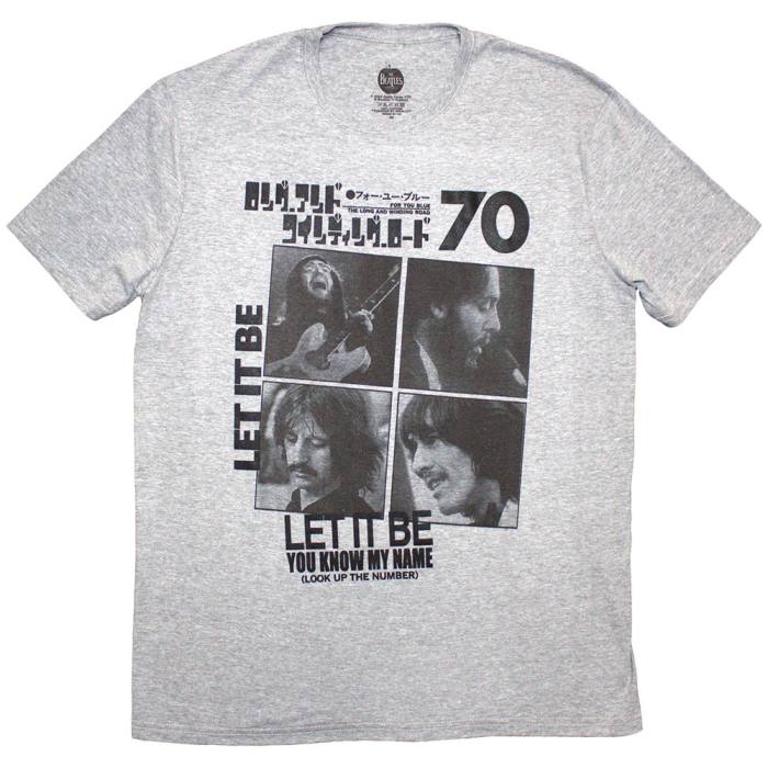 The Beatles Unisex T-Shirt: 1970 (Siva) 220096