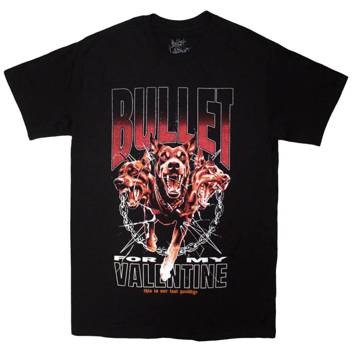 Bullet For My Valentine Unisex T-Shirt: Last Goodbye Dogs (Black) 220207